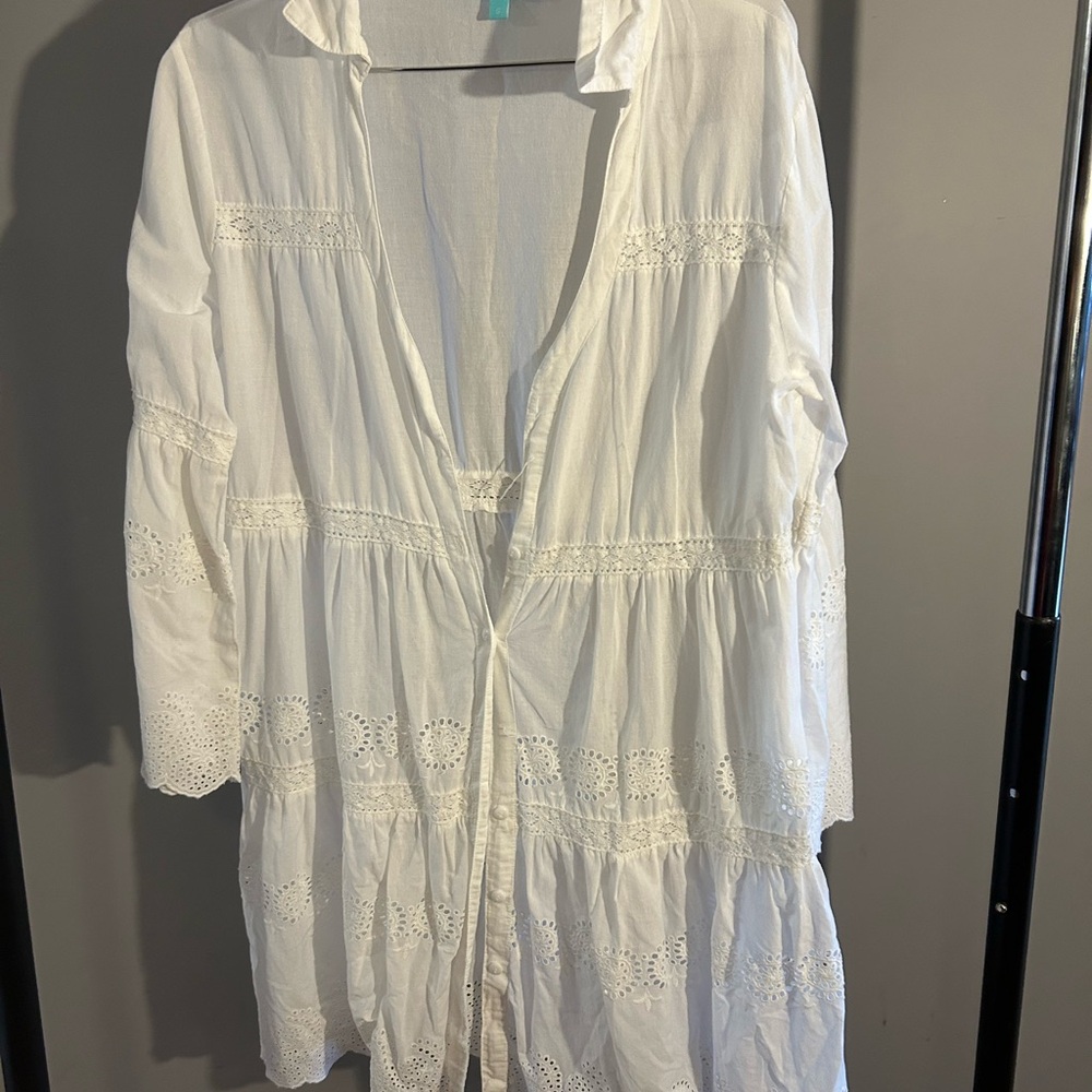 Melissa Odabash White Cover-Up